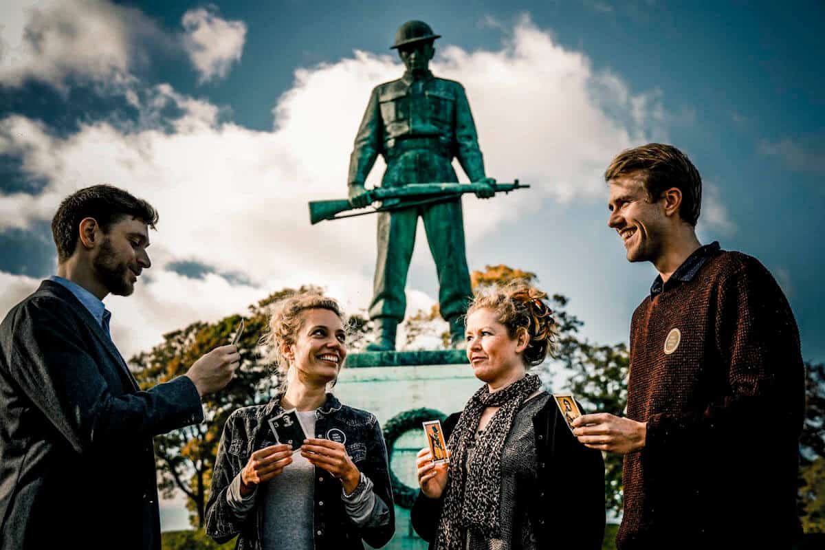 Mystery hunt gådejagte på historiske steder